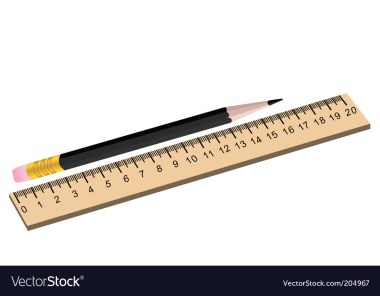 pencil-and-ruler-vector-204967