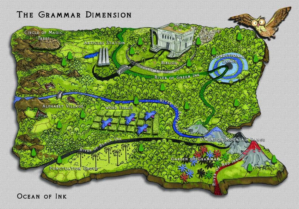 Map of the Garden of Grammar